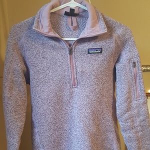 Patagonia women's small better sweater 1/4 zip